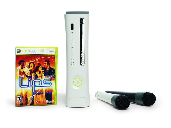Xbox 360 with Lips